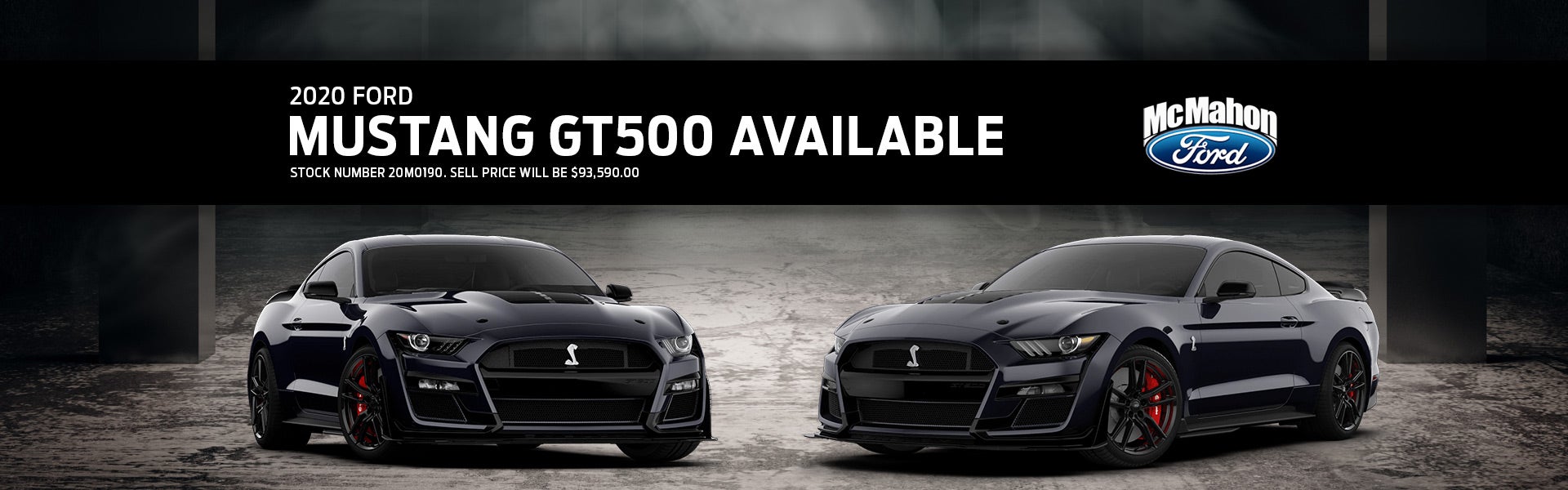 2020 Ford Mustang GT500 Available