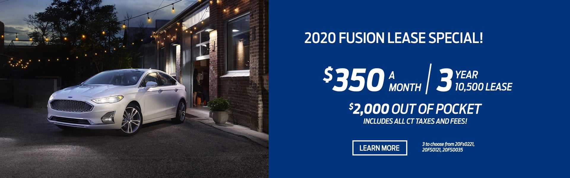 2020 Fusion Leasing Special
